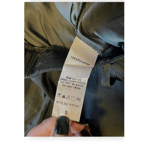 DO+BE Cargo Elastic Waist Packets Silky Pants Women’s Gray S - Picture 8 of 16